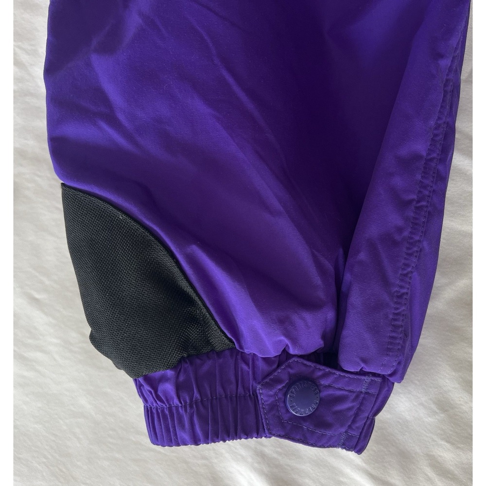 Women's Vintage Columbia 100% Nylon Ski Snow Outdoor Pants Size small Purple - Picture 5 of 15